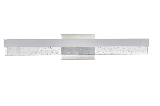 Contemporary Vanity Light Series / Steel & Bubble Glass Bar Design
