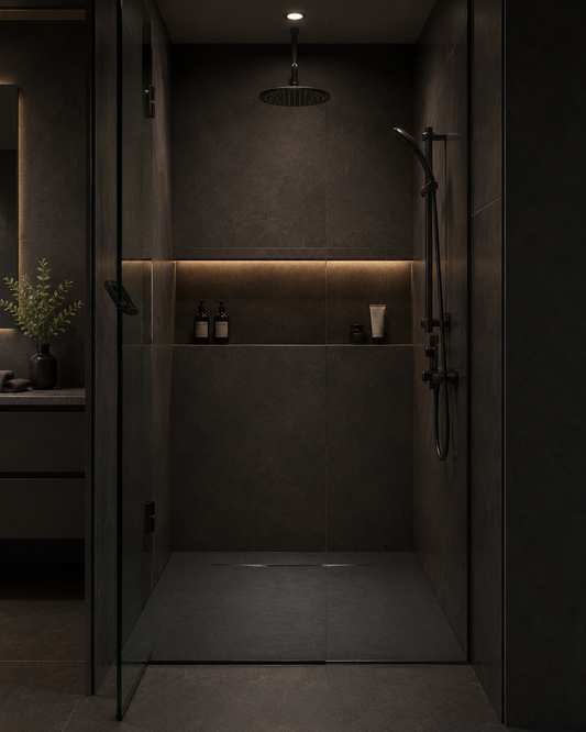 60" x 36" Stone Shower Base
