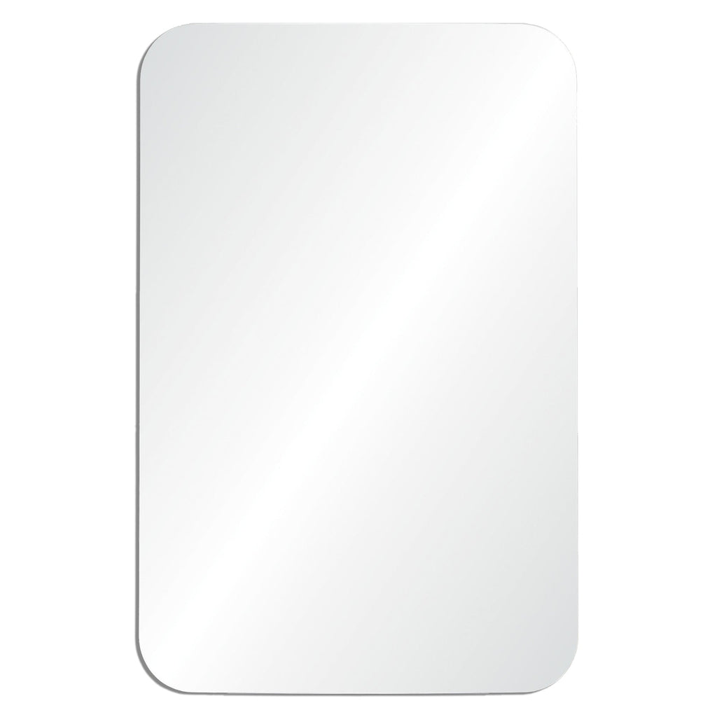 24" x 32" Frameless Rectangle Vanity On-Wall Mirror