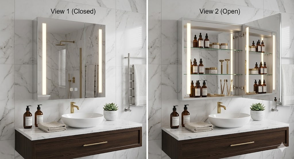 LED Mirror Cabinet