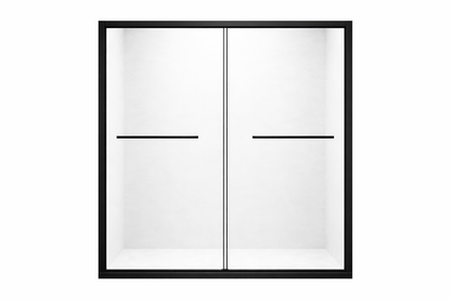 BL-603 Double Sliding Framed Shower Door (48x72, 60x72, 60x75)