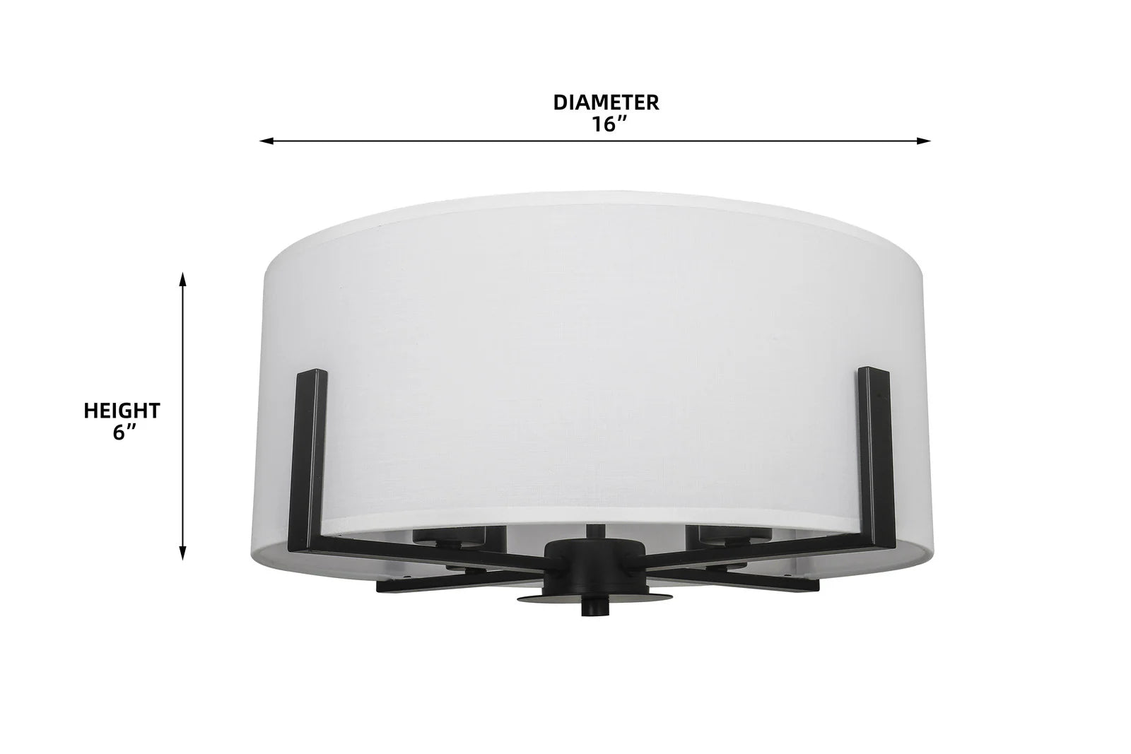 MRCCL036 SEMI FLUSH MOUNT CEILING LIGHT COLOR OPTIONS