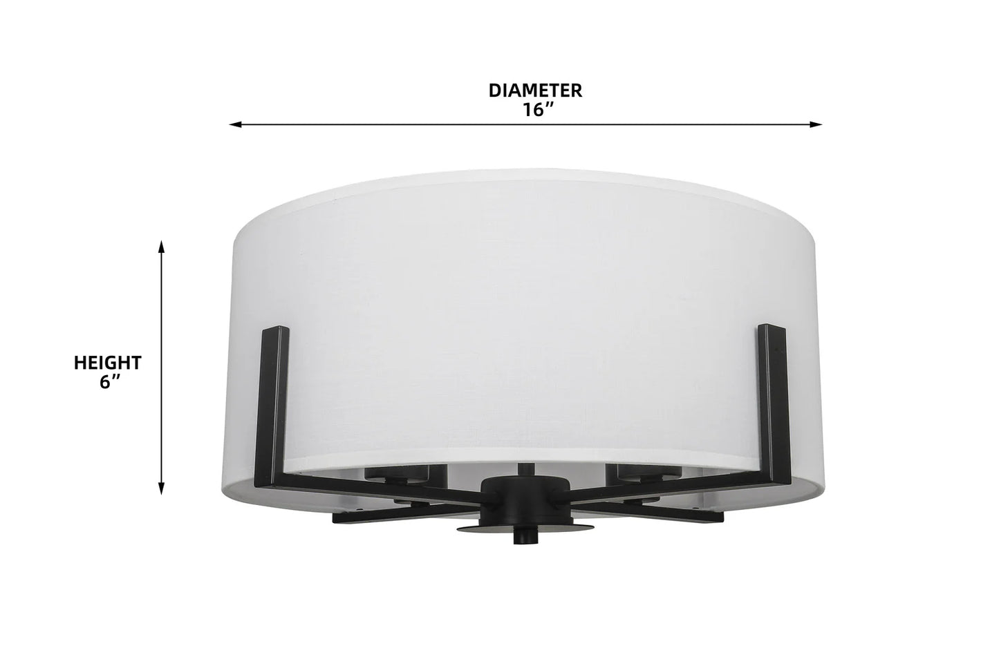 MRCCL036 SEMI FLUSH MOUNT CEILING LIGHT COLOR OPTIONS