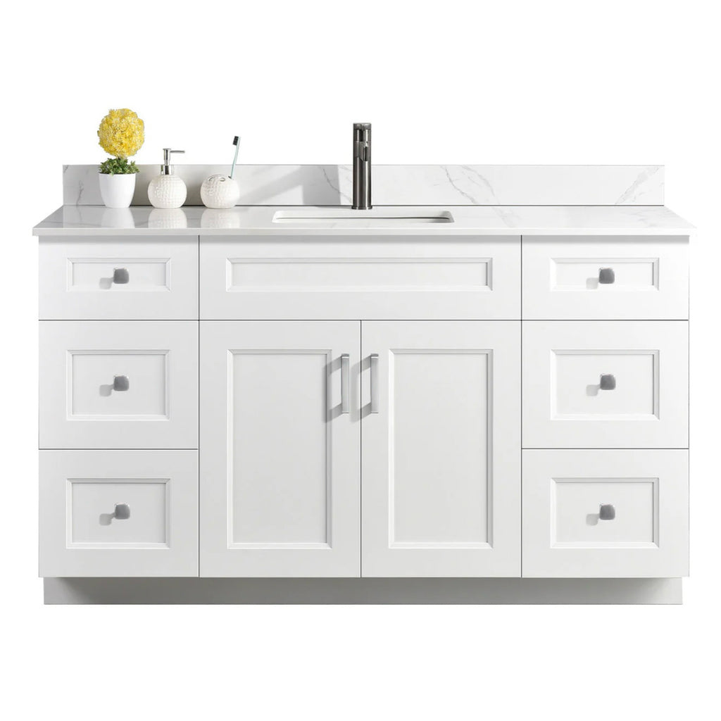 54″ Bathroom Vanity (Pinewood). Free Standing Bathroom Cabinet