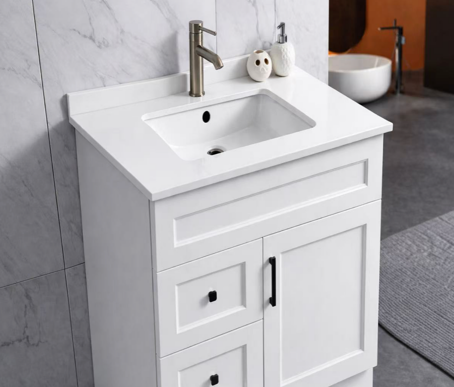 31" x 22.5" Pure White Countertop