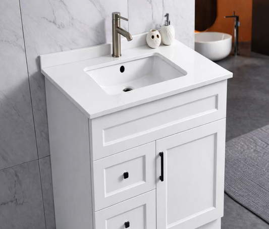 31" x 22.5" Pure White Countertop