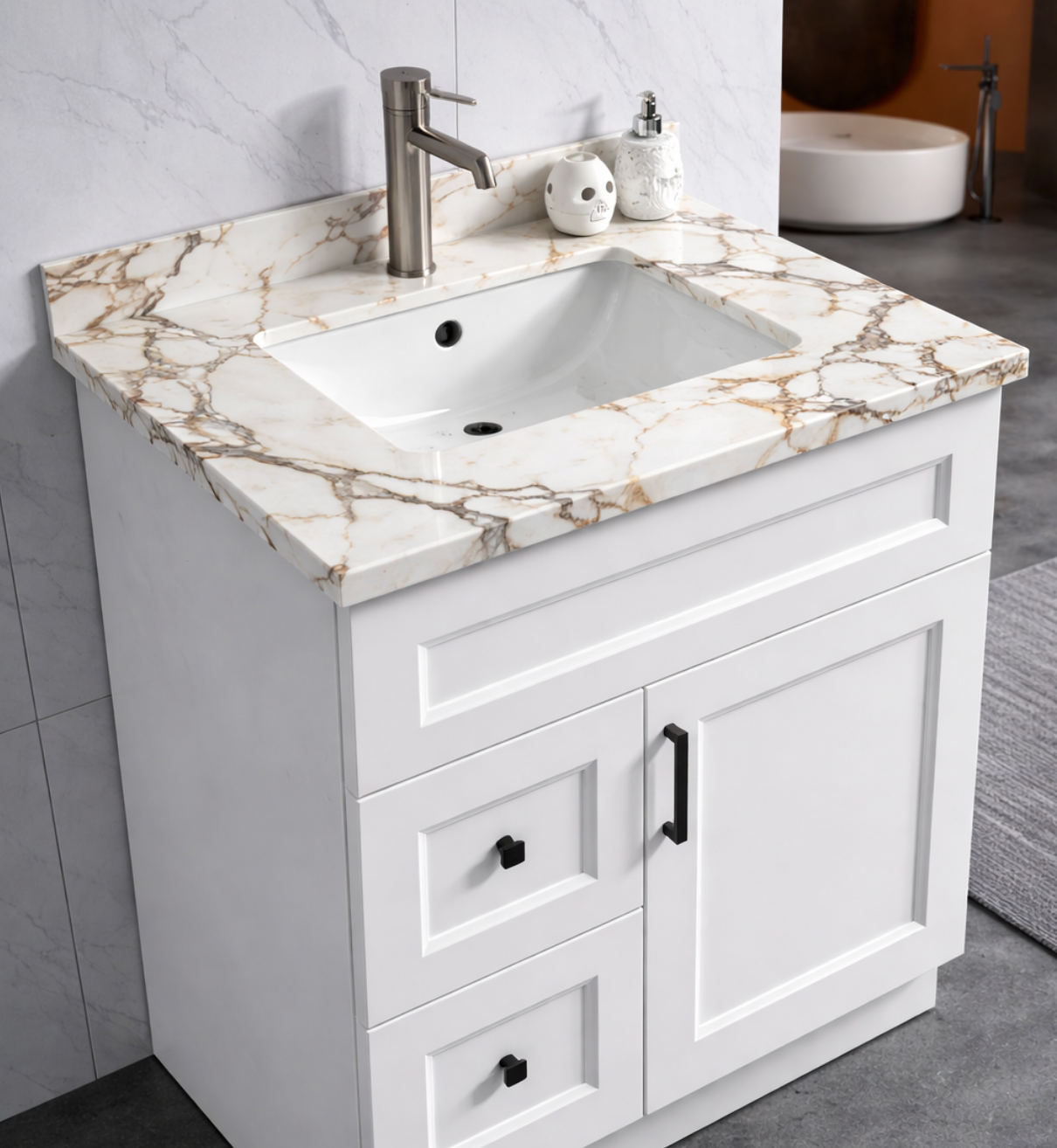 31" x 22.5" Calacatta Gold Countertop