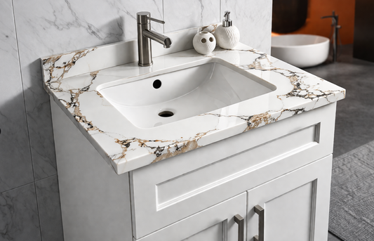 25" x 22.5" Calacatta Gold Countertop