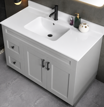 43" x 22.5" Pure White Countertop
