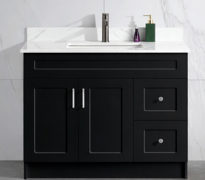 42″ Bathroom Vanity (HDF). Free Standing Bathroom Cabinet Left/Right
