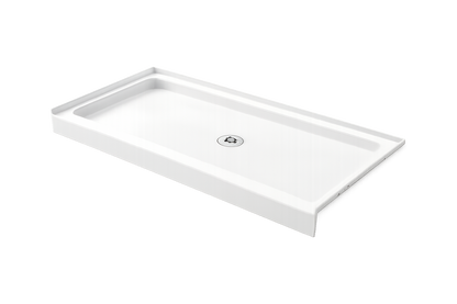 60×30 inch Central Drain Acrylic Shower Base