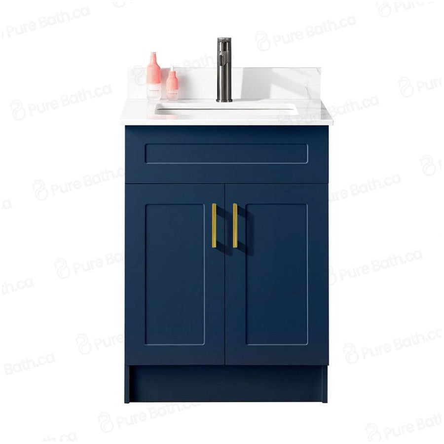 24″ Bathroom Vanity (HDF) Free Standing Bathroom Cabinet