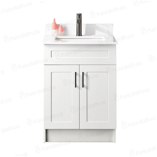 24″ Bathroom Vanity (HDF) Free Standing Bathroom Cabinet