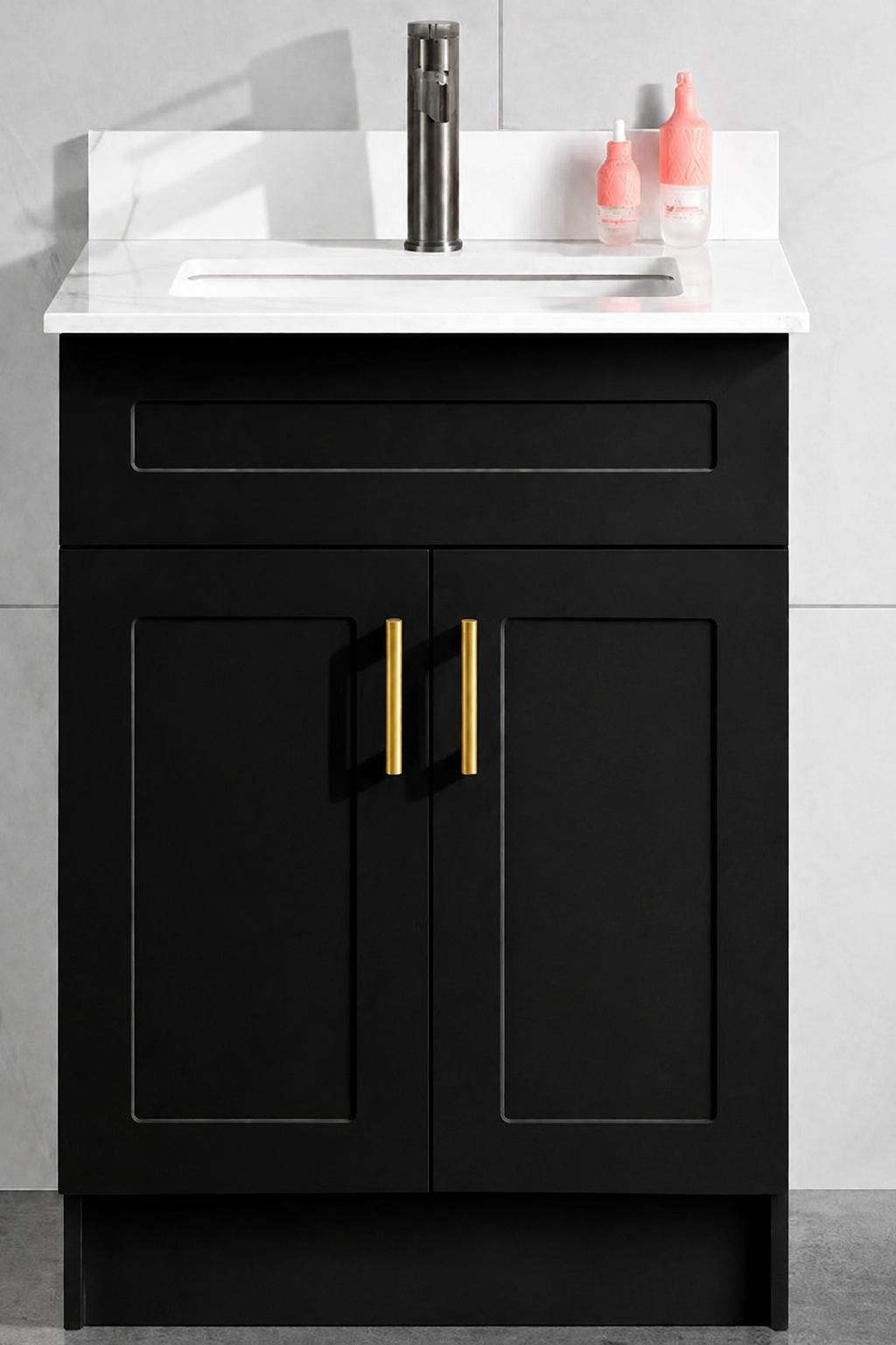 24″ Bathroom Vanity (HDF) Free Standing Bathroom Cabinet
