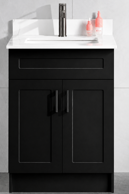 24″ Bathroom Vanity (HDF) Free Standing Bathroom Cabinet