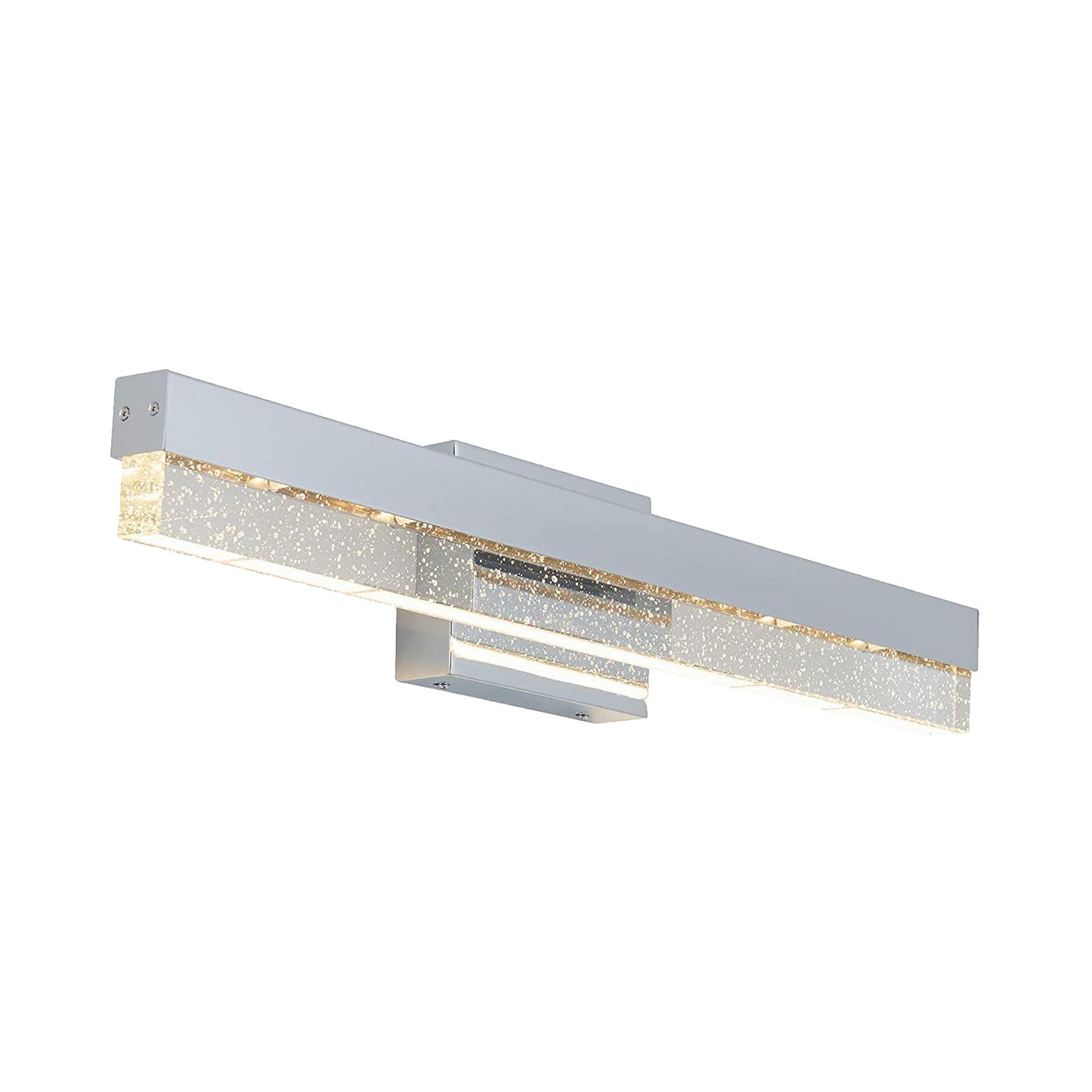 Contemporary Vanity Light Series / Steel & Bubble Glass Bar Design