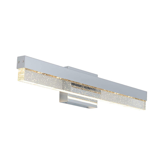 Contemporary Vanity Light Series / Steel & Bubble Glass Bar Design