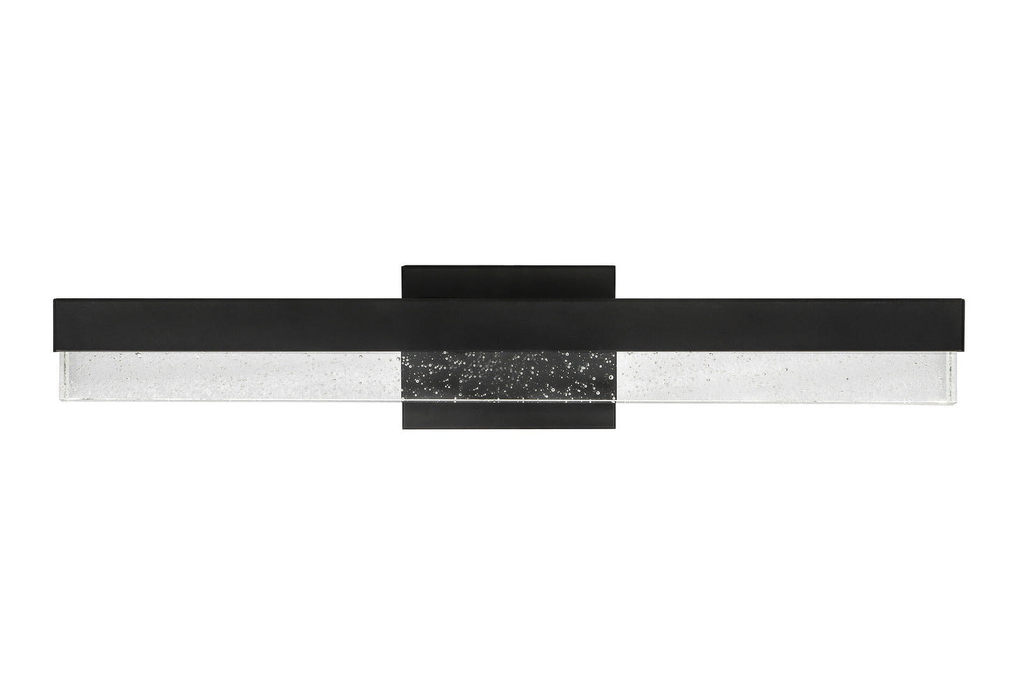 Contemporary Vanity Light Series / Steel & Bubble Glass Bar Design