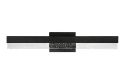 Contemporary Vanity Light Series / Steel & Bubble Glass Bar Design