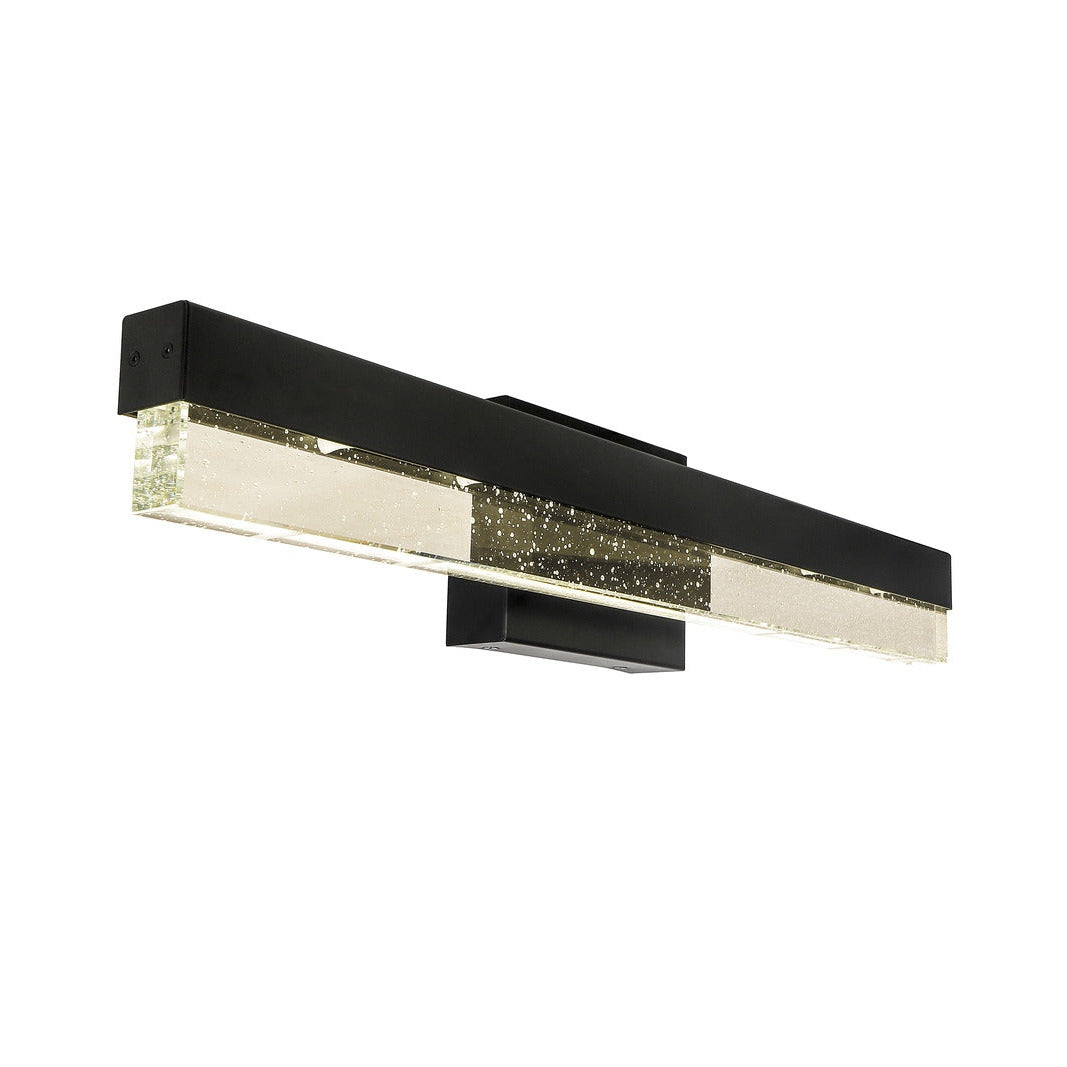 Contemporary Vanity Light Series / Steel & Bubble Glass Bar Design
