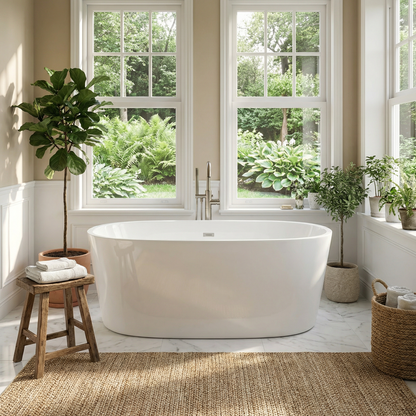 324-1500&1700 Acrylic Freestanding Bathtub