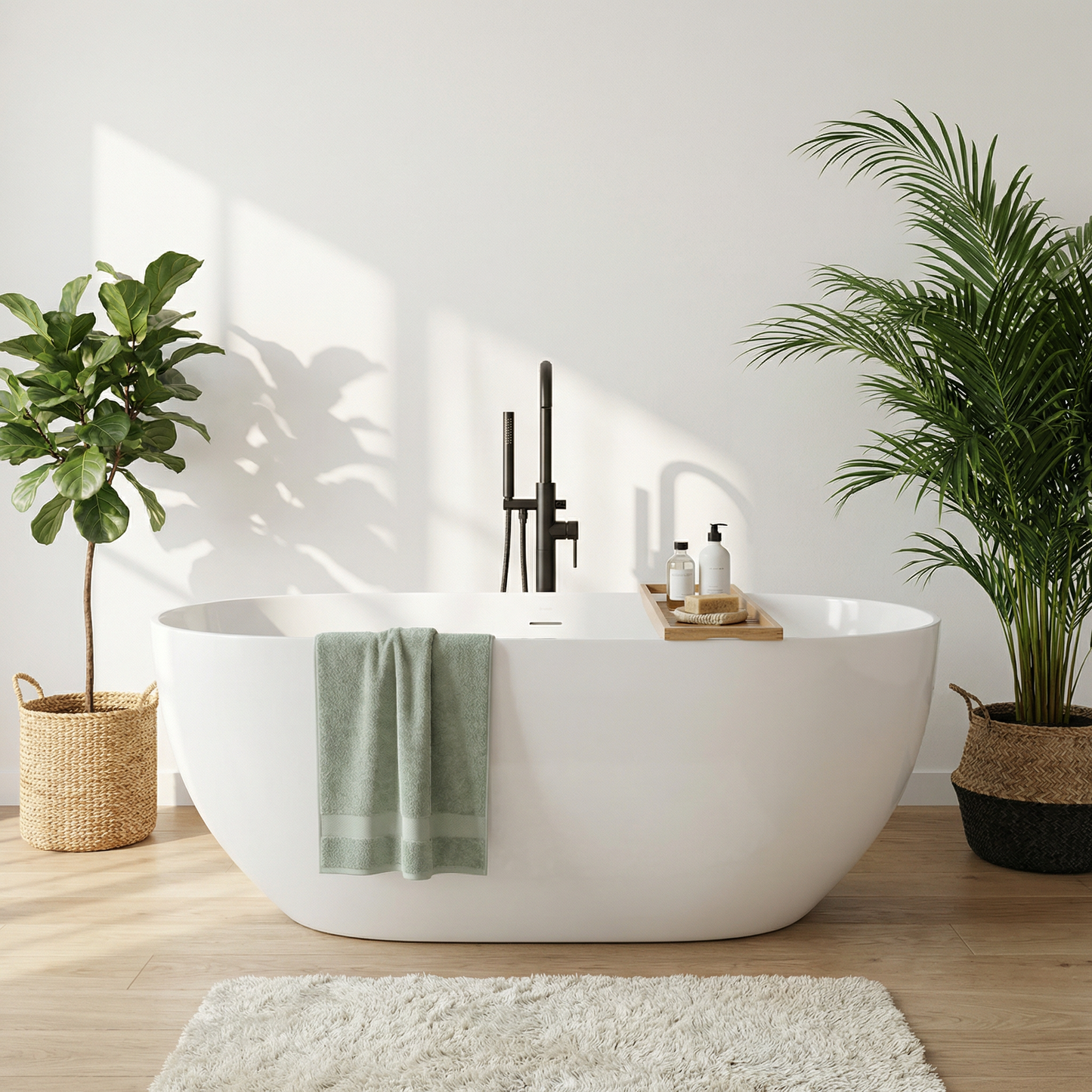 325-1500&1700 Acrylic Freestanding Bathtub