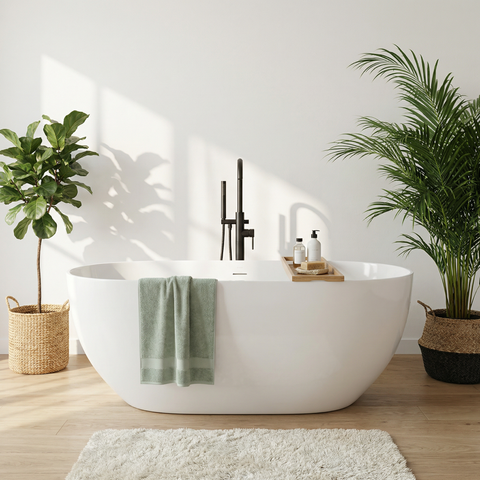 325-1500&1700 Acrylic Freestanding Bathtub
