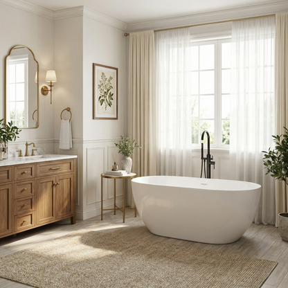 325-1500&1700 Acrylic Freestanding Bathtub