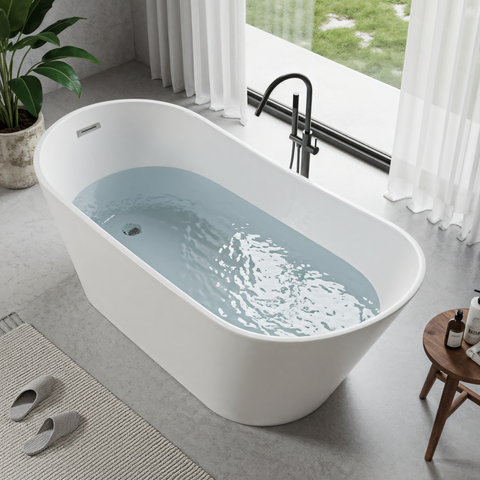 329-1500&1700 Acrylic Freestanding Bathtub