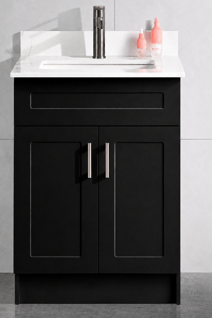 24″ Bathroom Vanity (HDF) Free Standing Bathroom Cabinet