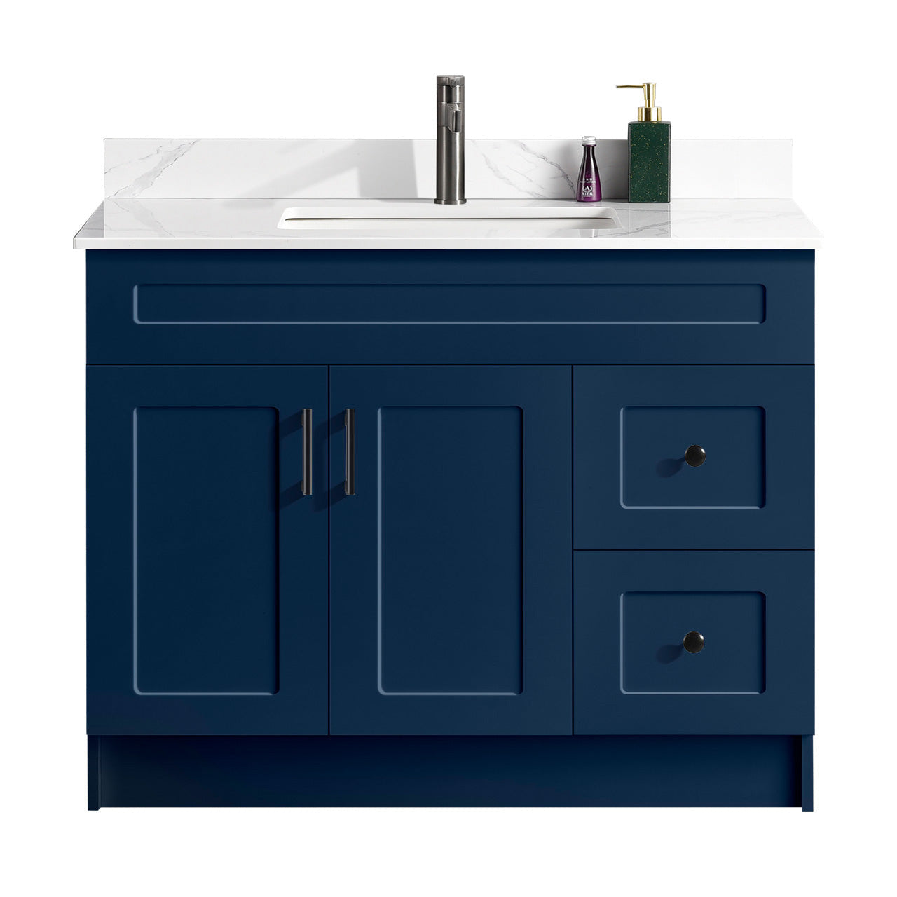 42″ Bathroom Vanity (HDF). Free Standing Bathroom Cabinet Left/Right
