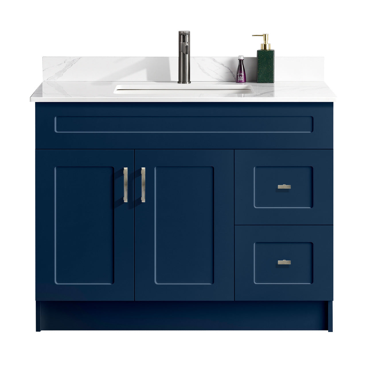 42″ Bathroom Vanity (HDF). Free Standing Bathroom Cabinet Left/Right