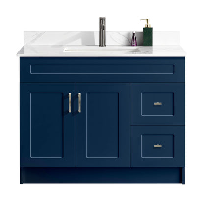 42″ Bathroom Vanity (HDF). Free Standing Bathroom Cabinet Left/Right