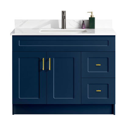 42″ Bathroom Vanity (HDF). Free Standing Bathroom Cabinet Left/Right