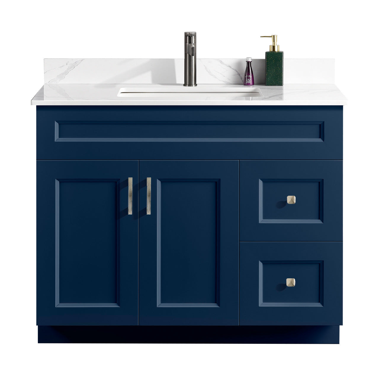 42″ Bathroom Vanity (Pinewood). Free Standing Bathroom Cabinet Left/Right