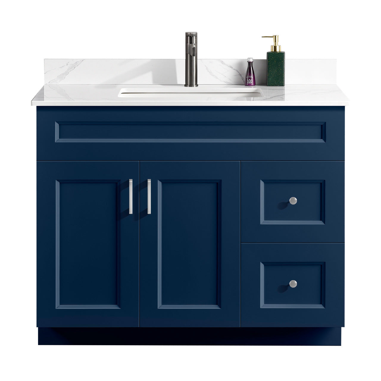 42″ Bathroom Vanity (Pinewood). Free Standing Bathroom Cabinet Left/Right