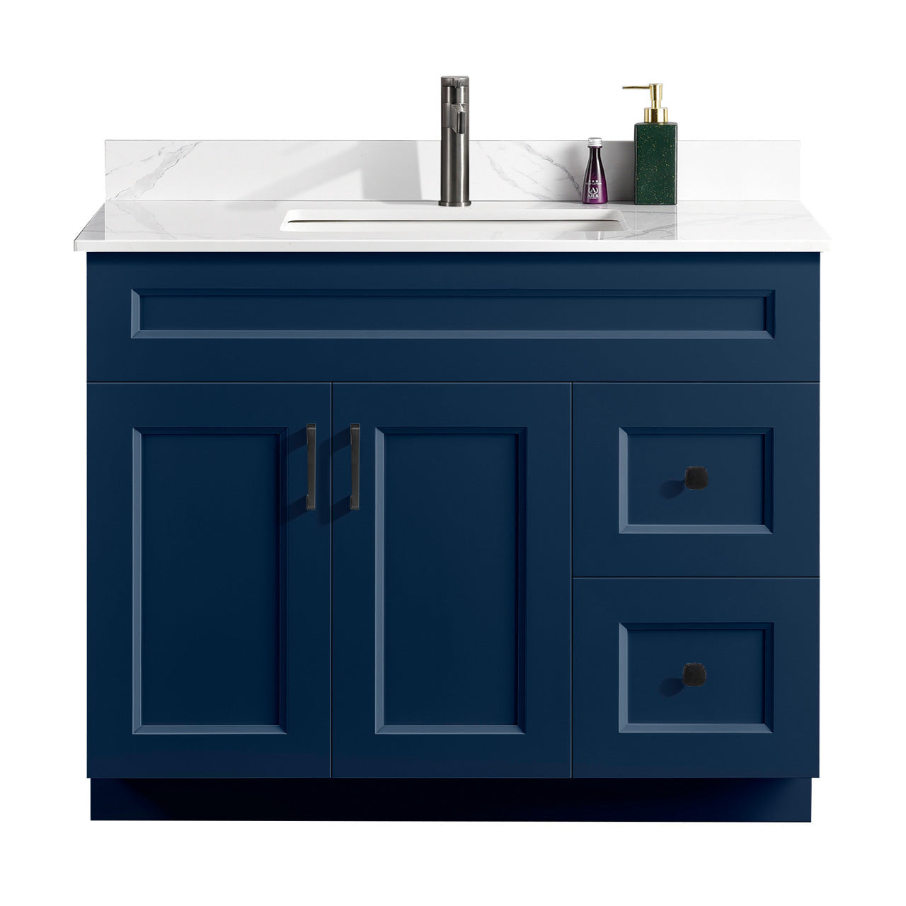 42″ Bathroom Vanity (Pinewood). Free Standing Bathroom Cabinet Left/Right