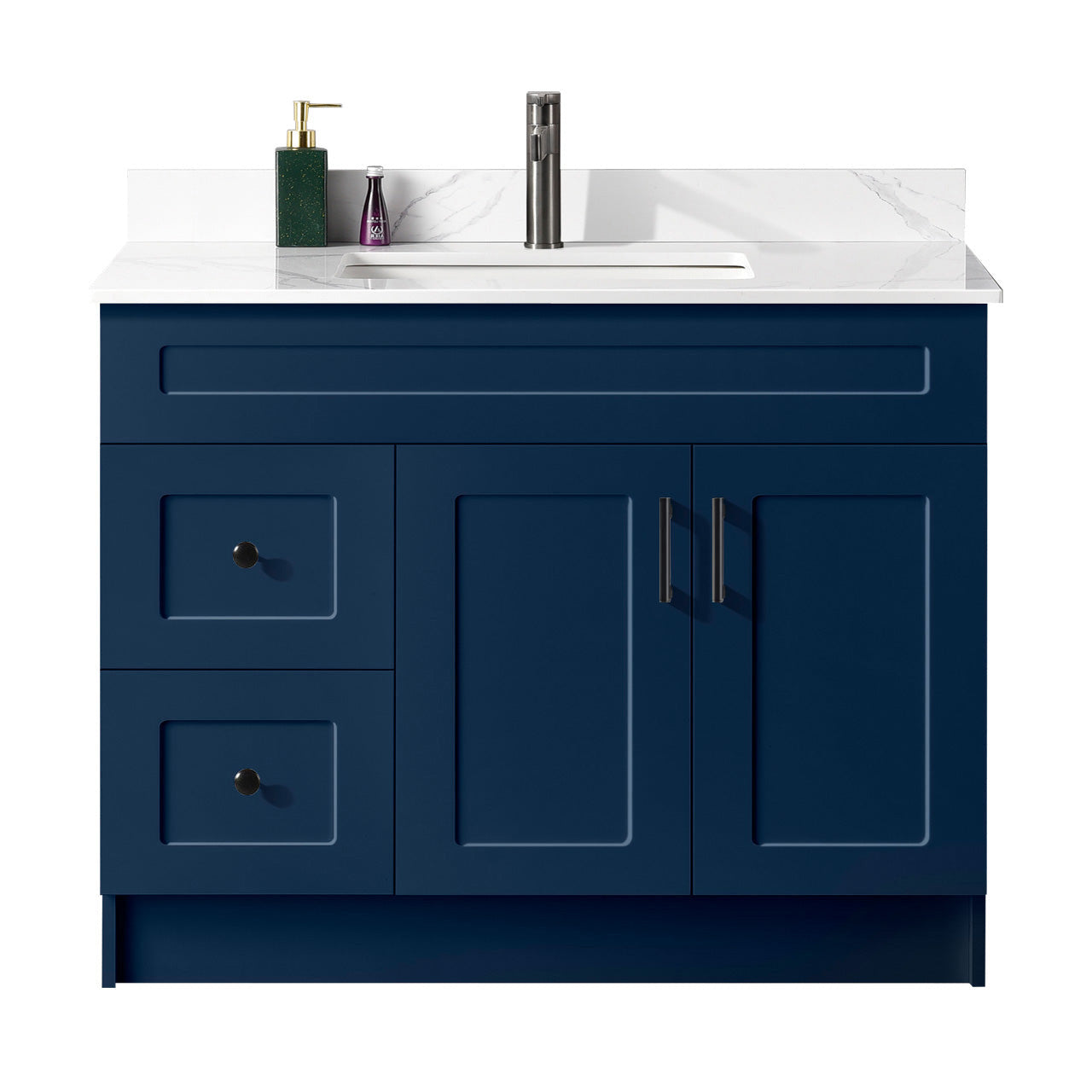 42″ Bathroom Vanity (HDF). Free Standing Bathroom Cabinet Left/Right