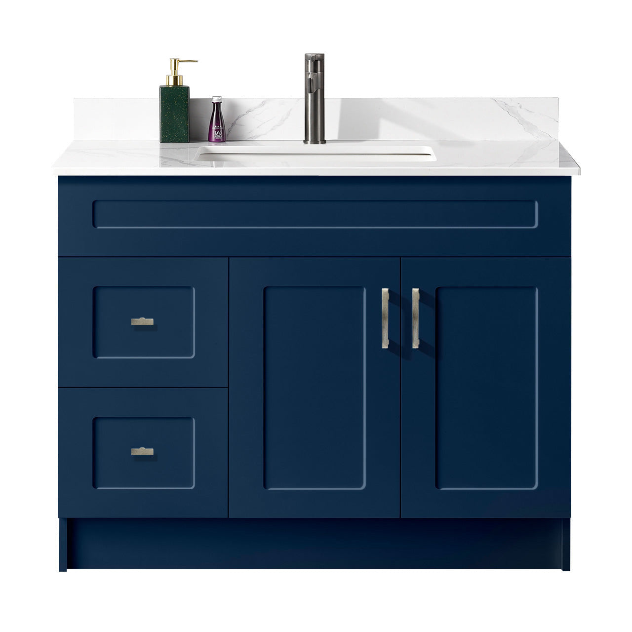 42″ Bathroom Vanity (HDF). Free Standing Bathroom Cabinet Left/Right