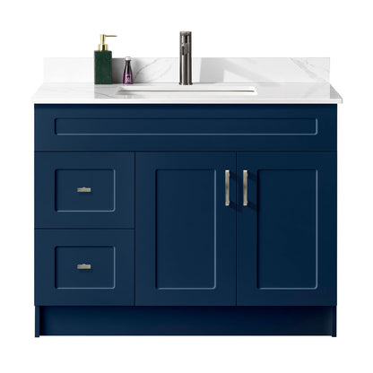 42″ Bathroom Vanity (HDF). Free Standing Bathroom Cabinet Left/Right