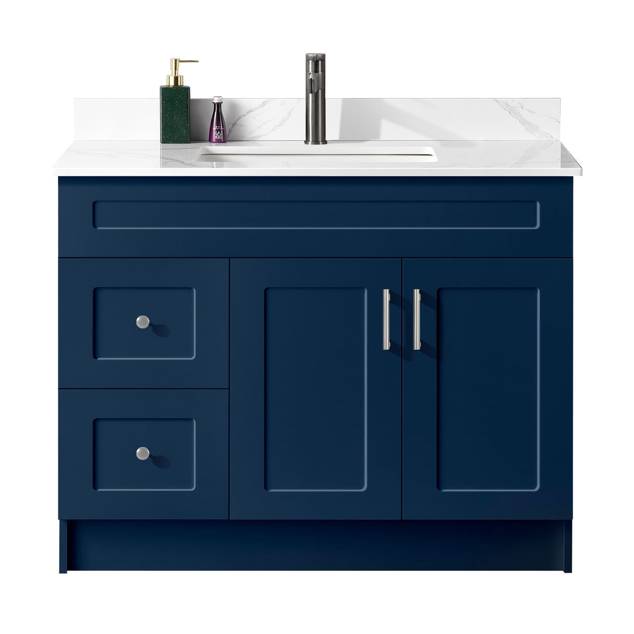 42″ Bathroom Vanity (HDF). Free Standing Bathroom Cabinet Left/Right