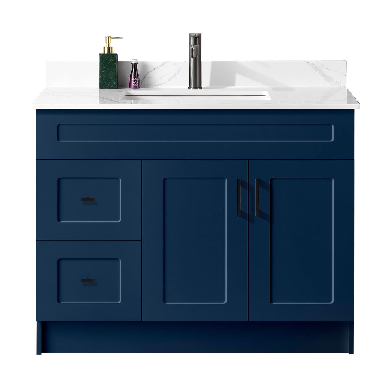 42″ Bathroom Vanity (HDF). Free Standing Bathroom Cabinet Left/Right