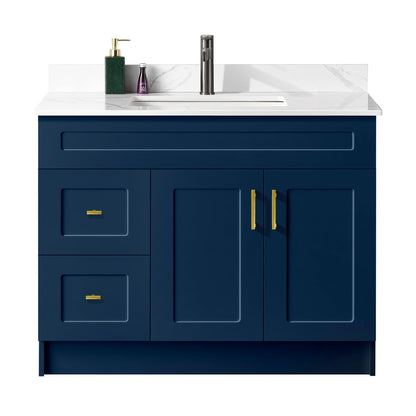 42″ Bathroom Vanity (HDF). Free Standing Bathroom Cabinet Left/Right