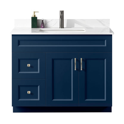 42″ Bathroom Vanity (Pinewood). Free Standing Bathroom Cabinet Left/Right