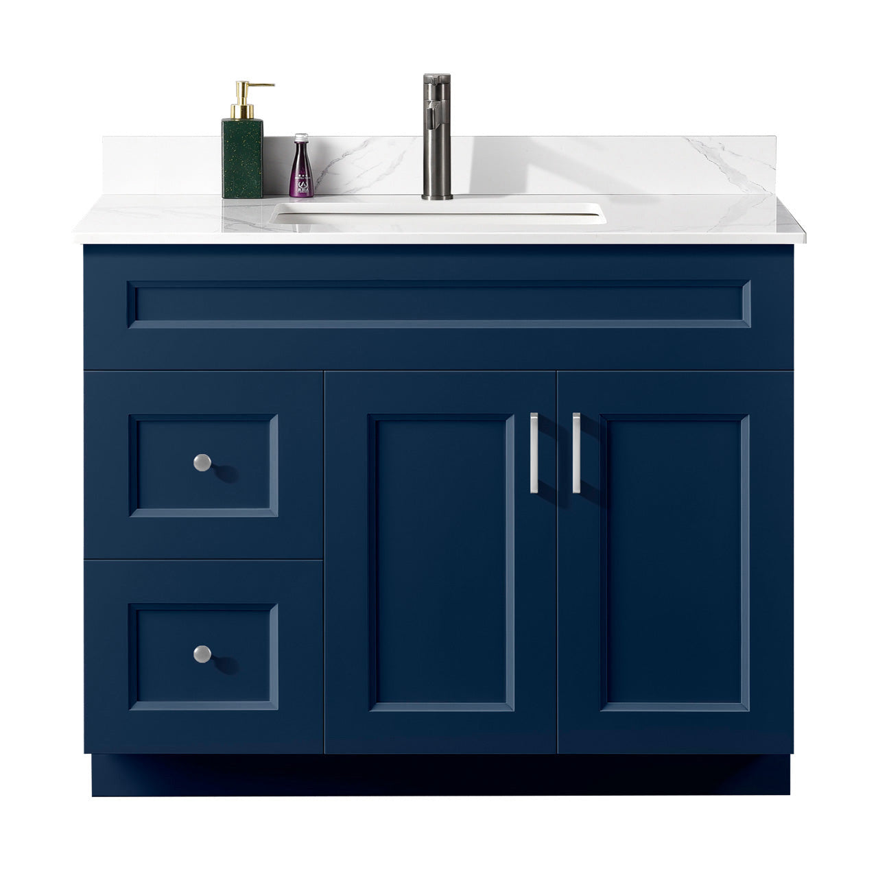 42″ Bathroom Vanity (Pinewood). Free Standing Bathroom Cabinet Left/Right