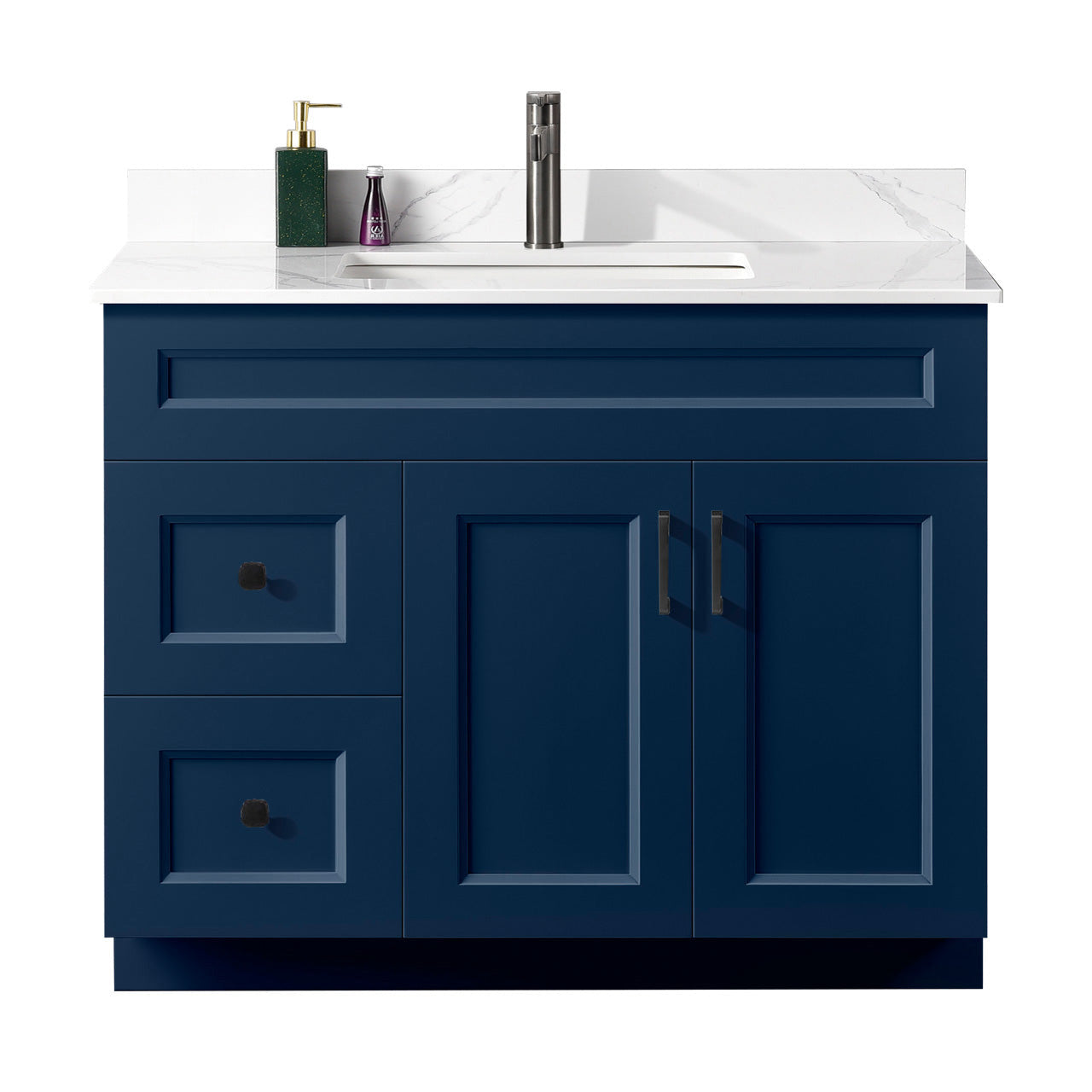 42″ Bathroom Vanity (Pinewood). Free Standing Bathroom Cabinet Left/Right