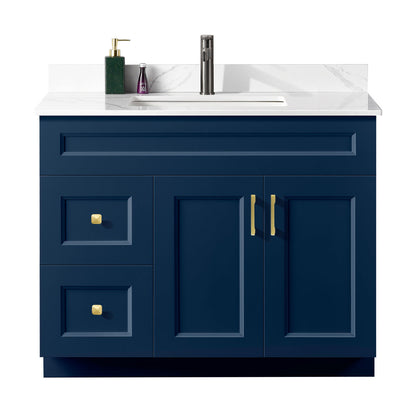 42″ Bathroom Vanity (Pinewood). Free Standing Bathroom Cabinet Left/Right