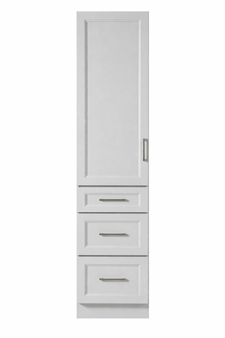 18" x 84" Freestanding Linen Tower Cabinet (Pinewood)