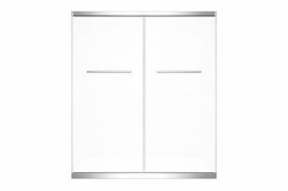 BL-603 Double Sliding Frameless Shower Door (48x72, 60x72, 60x75)