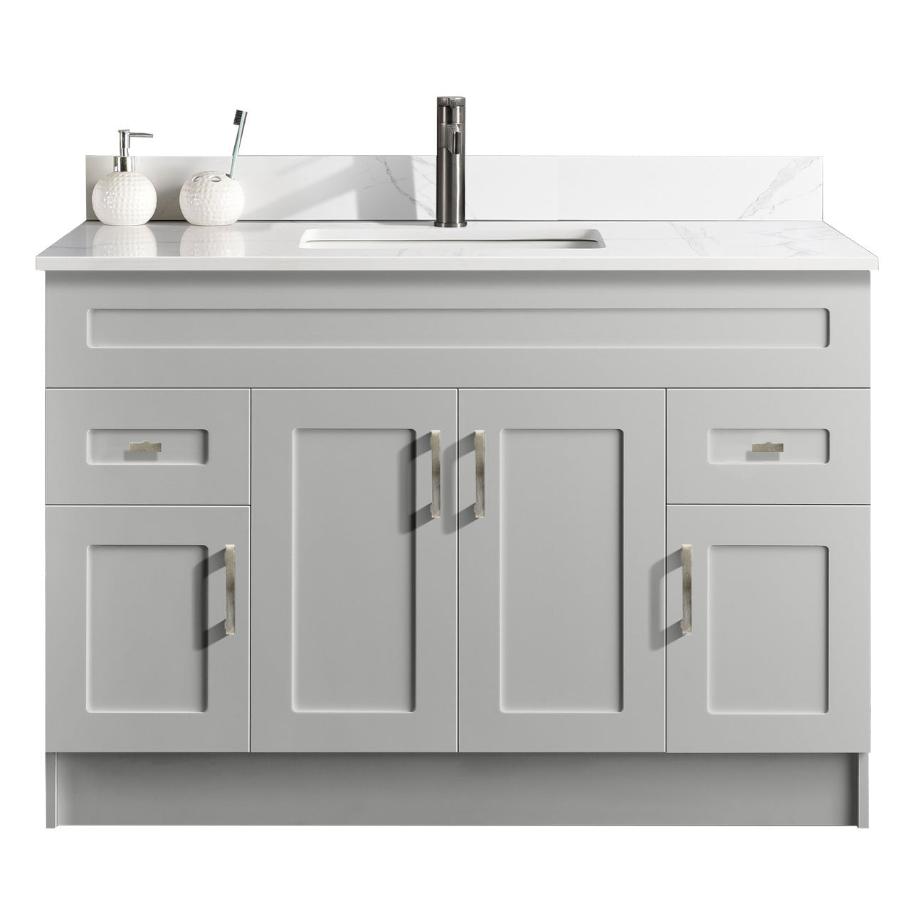 48″ Bathroom Vanity (HDF) Free Standing Bathroom Cabinet